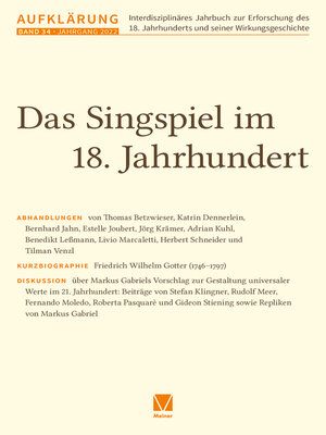 cover image of Aufklärung 34